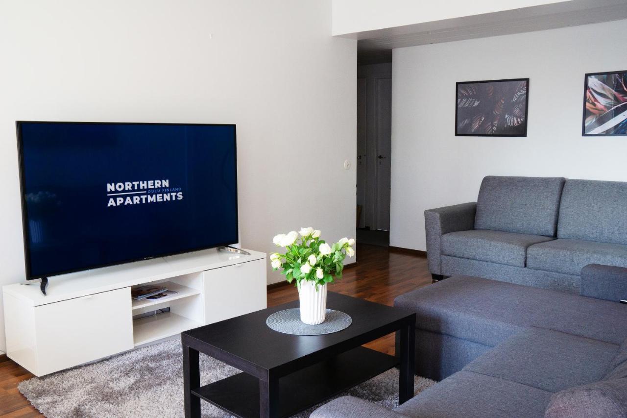 Oulu City Center 4-Room Apartment Parking Экстерьер фото