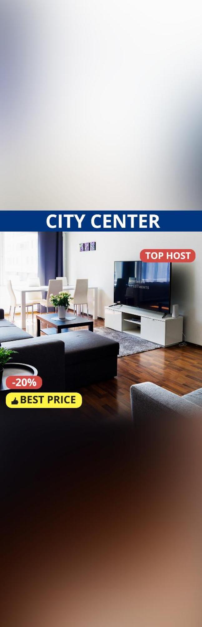 Oulu City Center 4-Room Apartment Parking Экстерьер фото
